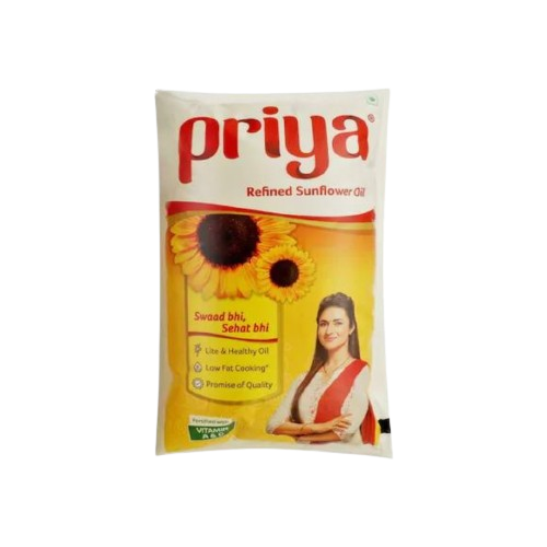 Priya Fortified Sunflower Oil