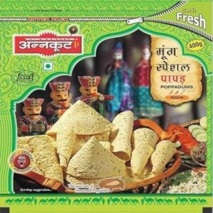 MOONG SPECIAL PAPAD 400 GM