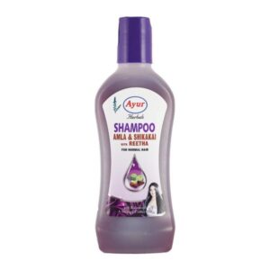 AYUR SHA. AMLA & RE. 1L. FREE ROSE 220ML