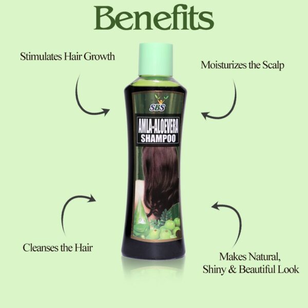 Amla Aloevera Shampoo - Image 2