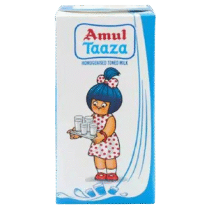 Amul Taaza Homogenised Toned Milk