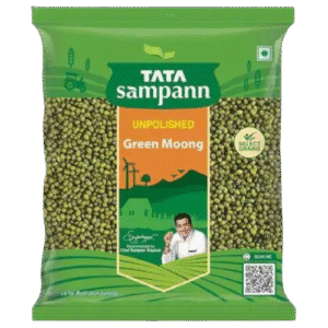 Tata Sampann Unpolished Green Whole Moong 500 g