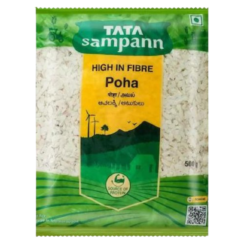 Tata Sampann White Poha 500 g