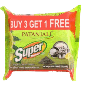 Patanjali Wood Ash Dishwash Bar