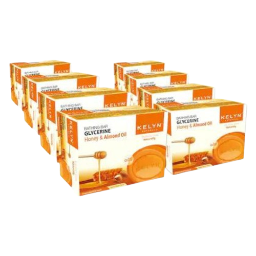KELYN Aloe Vera Bathing Soap - Bathing Soap - Bathing Bar with Glycerine Aloe Vera and Honey & Almond Oil Soap for Deep Cleansing