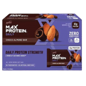 RiteBite Max Protein Daily Choco Almond Protein Bar (Pack of 24) , 1200g