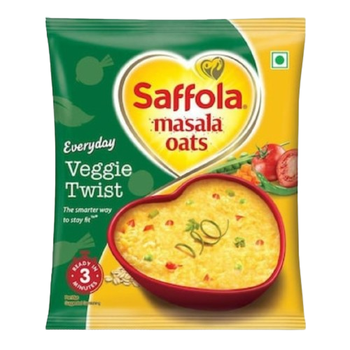 Saffola Veggie Twist Instant Masala Oats 38 g