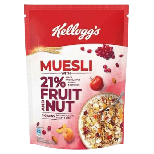 Kellogg?s Fruit and Nut 5 Grains Muesli 500 g