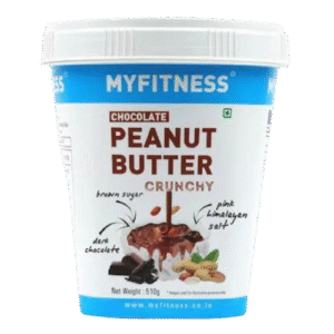 MyFitness Peanut Butter Chocolate Crunchy Peanut Butter 510 gms