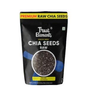 True Elements Chia Seeds 250g - Non-GMO| Rich in Omega -3 & Fibre| Healthy Snacks for Weight loss Pu