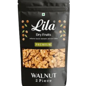 LILA DRY FRUITS 100% Natural Raw Walnut Kernels 2 pcs 500g Value Pouch Pack |