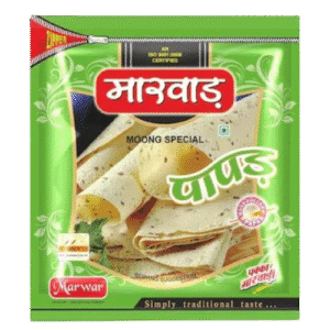 Marwar Papad Moong Dal Special