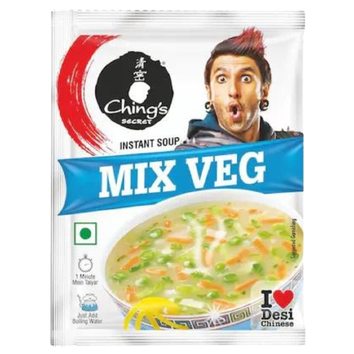 Ching's Secret Mix Vegetable Instant Soup 12 g
