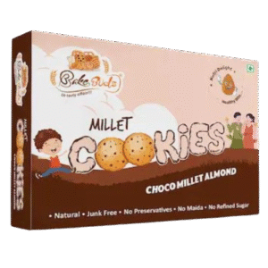 BakeBuds Millet Cookies-Choco Millet Almond