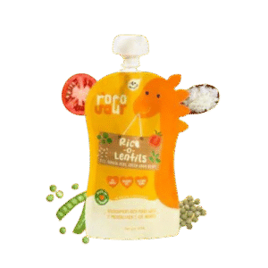 Rorosaur Baby Puree made with Rice, Moong Dal, Tomatoes, Ghee