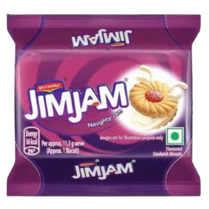 Britannia Jimjam Sandwich Biscuits