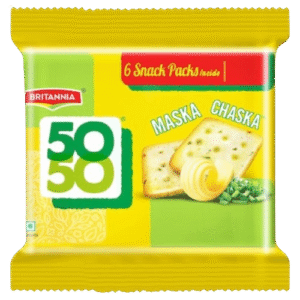 Britannia 50-50 Maska Chaska Biscuits