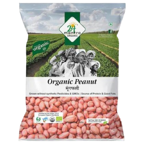 24 Mantra Organic Raw Peanuts 500 g