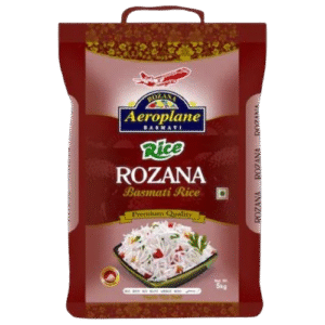 Aeroplane Rozana Premium Basmati Rice Perfectly Aged Long Grain