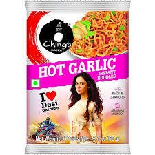 CHINGS NOODLES HOT GARLIC 60gm