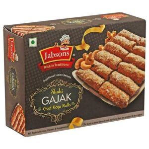 SHAHI GAJAK GUD KAJU ROLLS