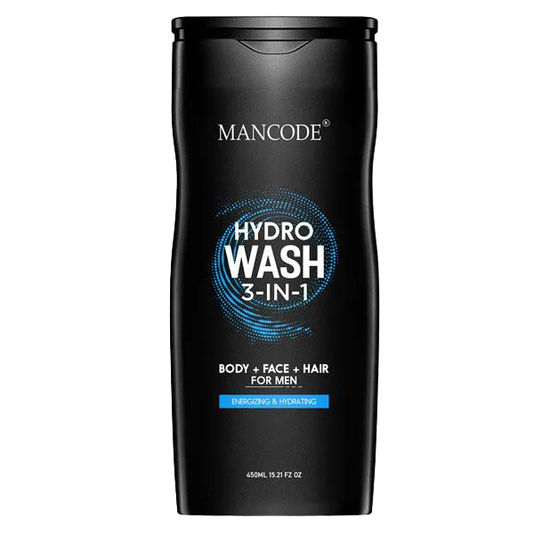Mancode Hydro Wash 3 in 1 ( Body+Face+Hair ) 450 ml