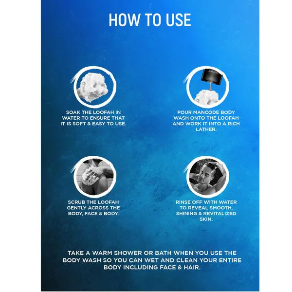 Mancode Hydro Wash 3 in 1 ( Body+Face+Hair ) 450 ml - Image 3