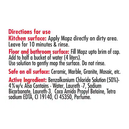 My Home Mopz Surface Cleaner - Image 7