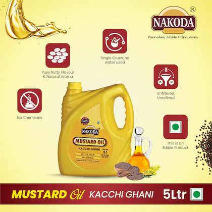 Nakoda Premium Kachi Ghani Oil - Image 4