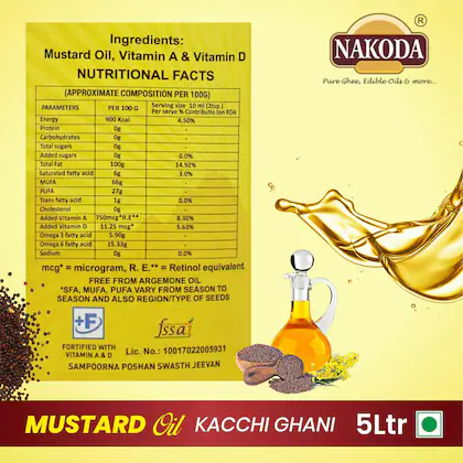 Nakoda Premium Kachi Ghani Oil - Image 6