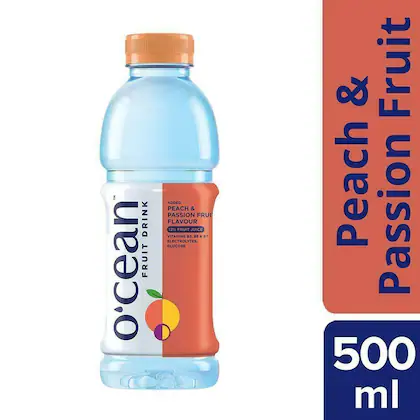 O'cean Peach & Passion Fruit Drink - Image 8