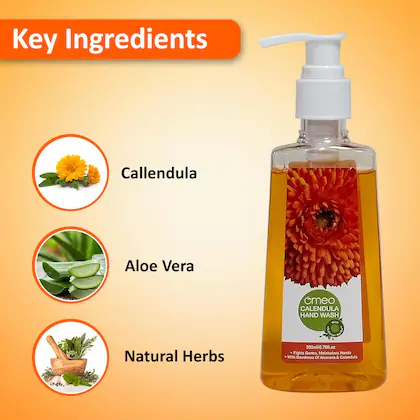 Omeo Calendula & Aloe Vera Hand Wash - Image 4