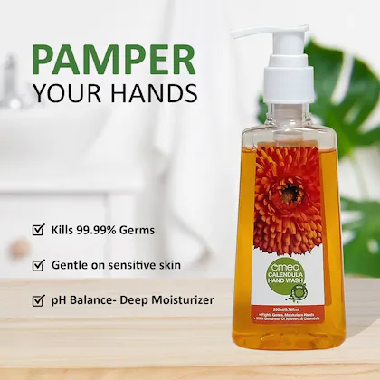 Omeo Calendula & Aloe Vera Hand Wash - Image 5