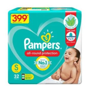 PAMPERS DIA. RED PANTS MD 32PCS