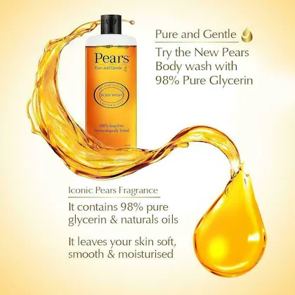 Pears Pure & Gentle Body Wash 250 ml - Image 6