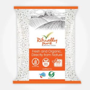 Ritually Pure 100% Organic | Sabudana | Sago | Tapioca Pearl | 1 Kg Pack